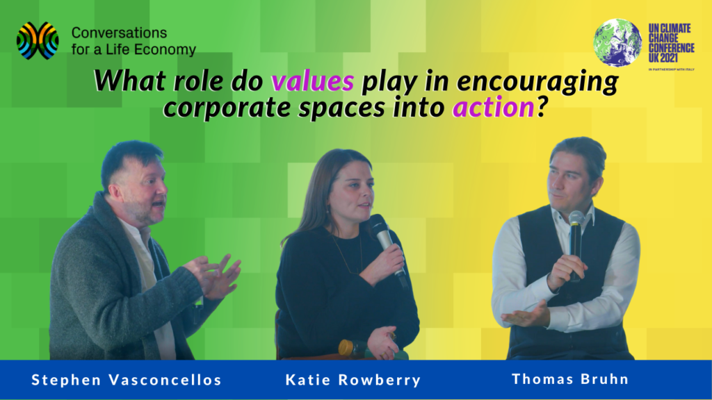 What Role Do Values Play in Encouraging Corporate Spaces Into Action?