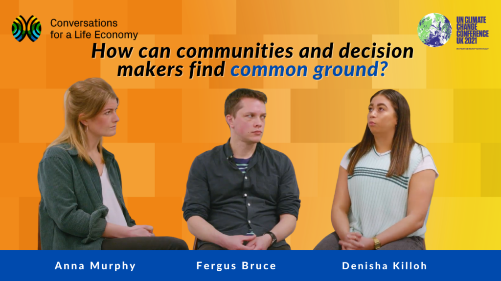 How Can Communities and Decision Makers Find Common Ground